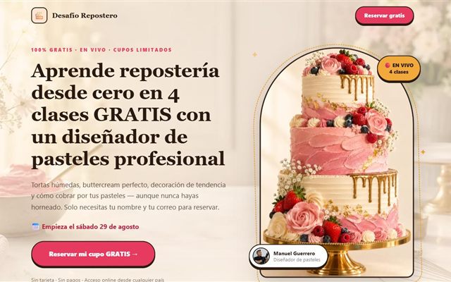 Desafío Repostero